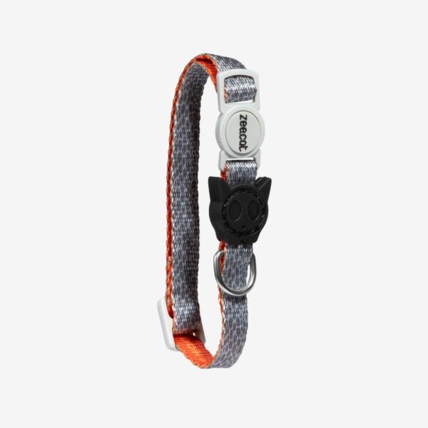 Zee.Cat Collare per Gatti Regolabile Reebok Suede 20 - 30 cm