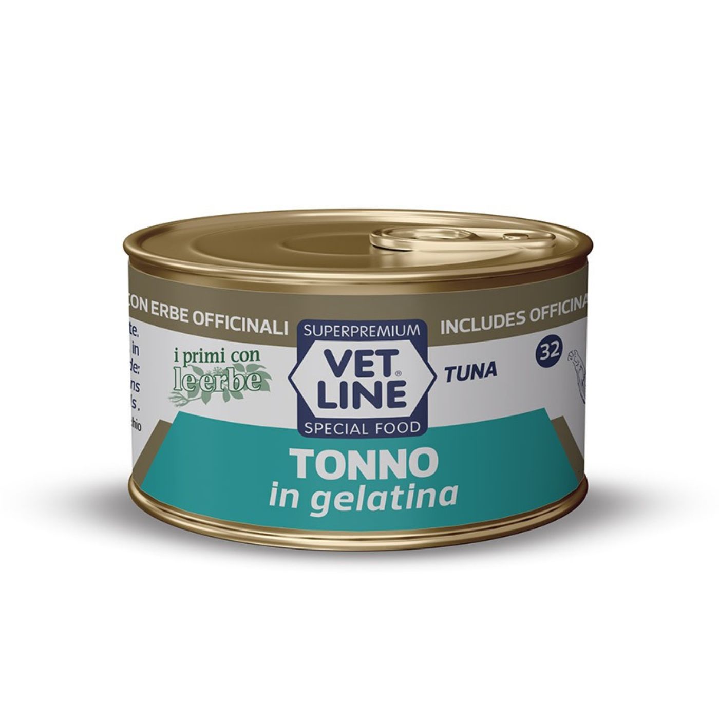 Vet Line Gelatina Tonno 70 g Umido per Gatti