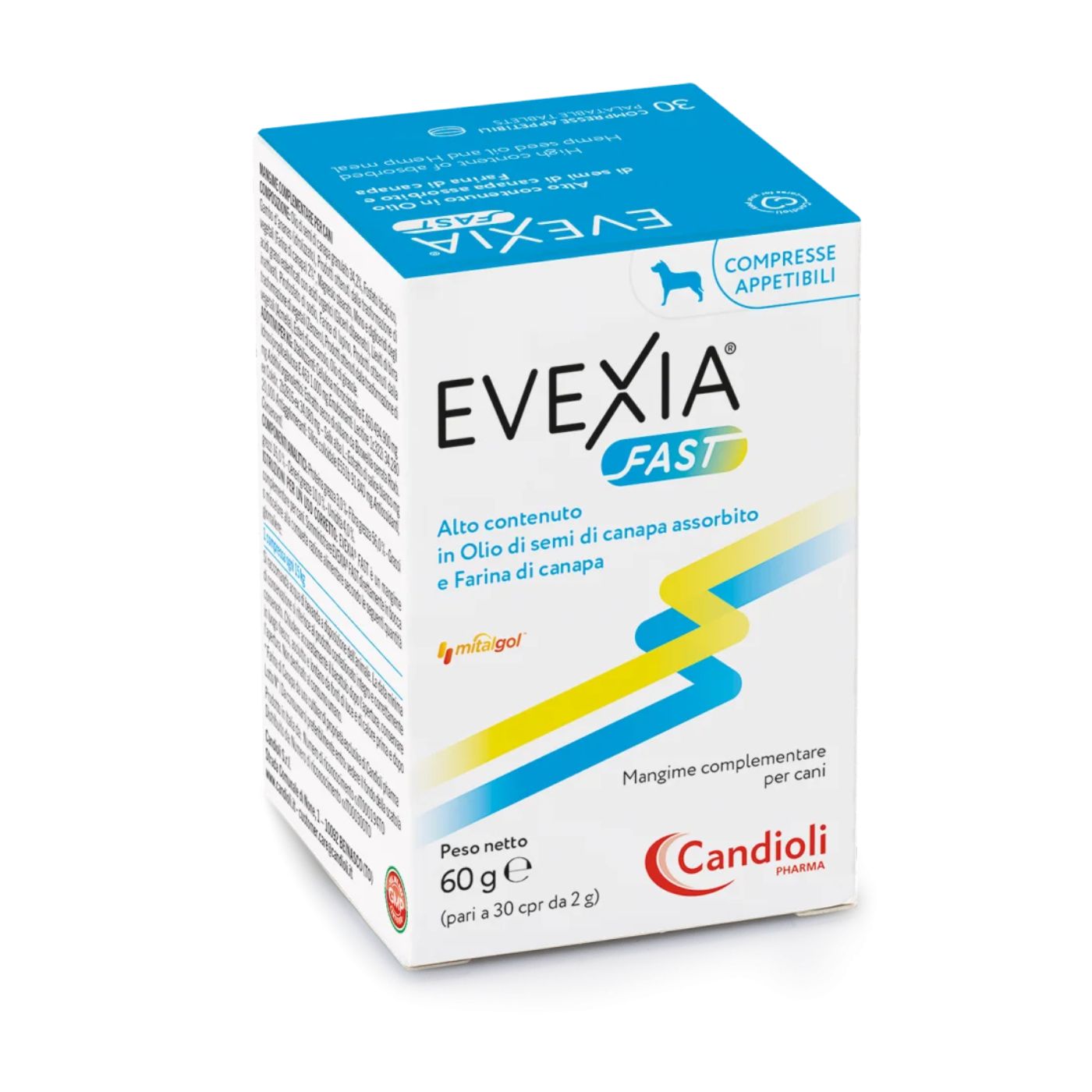 Evexia Fast Cani Compresse Candioli