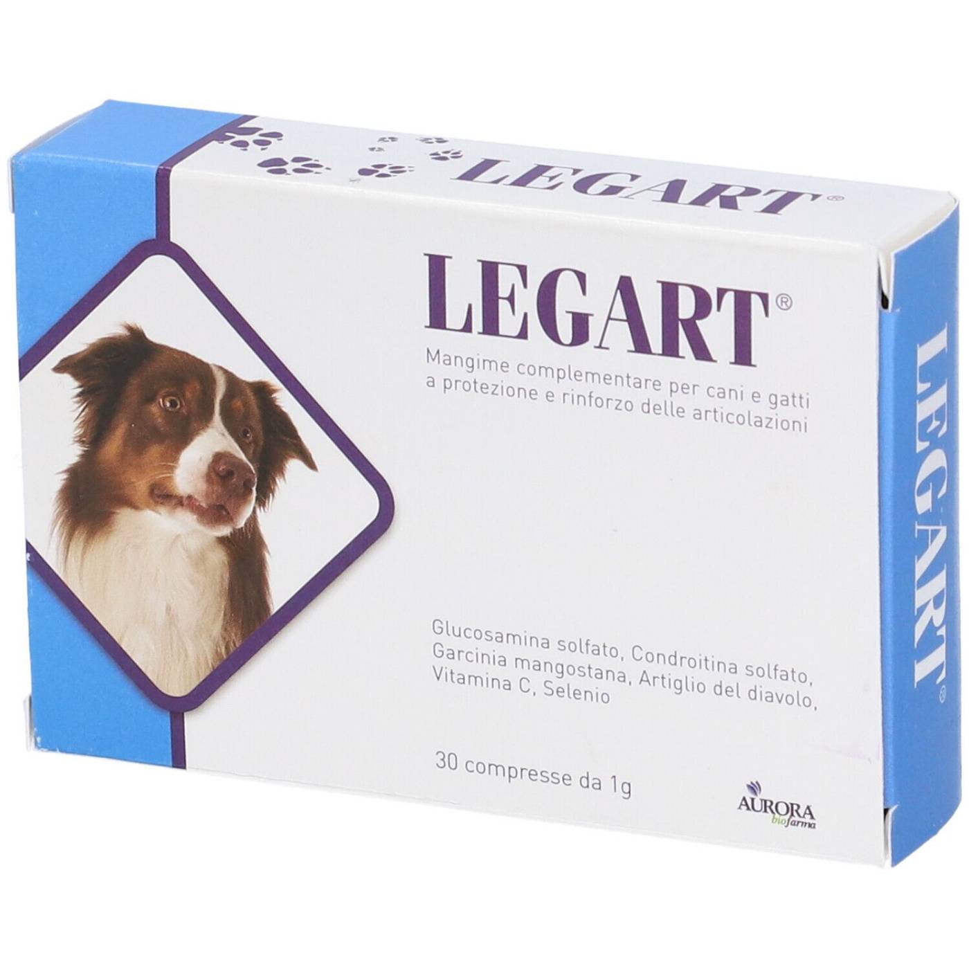 Legart Rinforzo Articolazione per Cani e Gatti 30 cpr 1 gr Aurora Biofarma