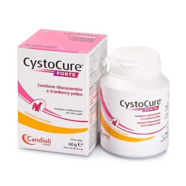 Cystocure Forte per Cani e Gatti Candioli 30 Compresse da 2 g