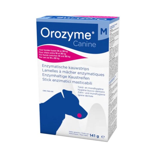 Orozyme Canine Strisce Masticabili per Igiene Dentale per Cani