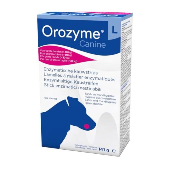 Orozyme Canine Strisce Masticabili per Igiene Dentale per Cani