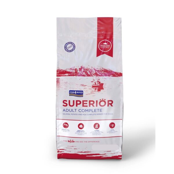 Fish4Dogs Superior Adult Small Salmone Grain Free per Cani Adulti di Piccola Taglia