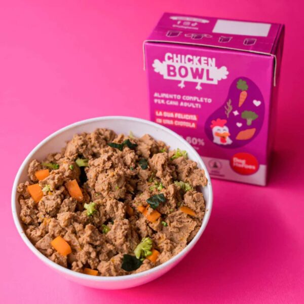 Dog Heroes Bowl Chicken Pollo Cibo Fresco per Cani 390 g