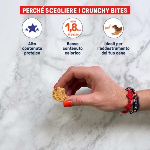 Dog Heroes Crunchy Bites Fresh Snack Naturali per Cani 80 g