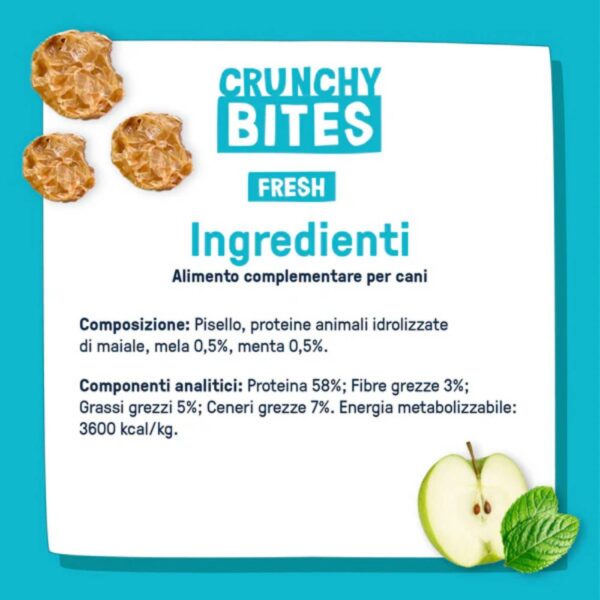 Dog Heroes Crunchy Bites Fresh Snack Naturali per Cani 80 g