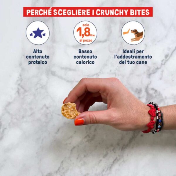 Dog Heroes Crunchy Bites Protection Snack Naturali per Cani 80 g
