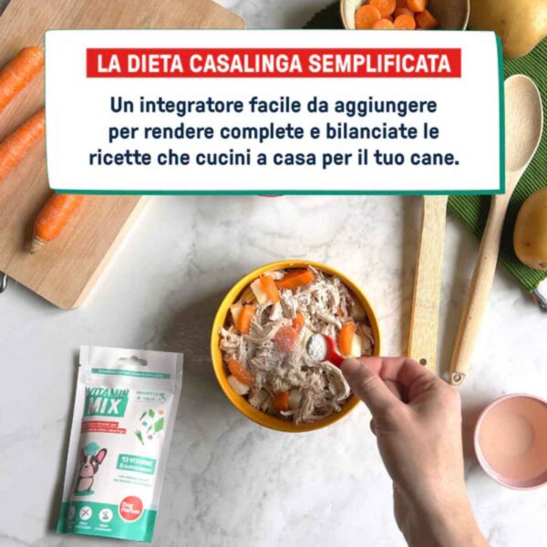 Dog Heroes Vitamin Mix Integratore Alimentare in Polvere per Cani Cuccioli e Adulti 250 gr