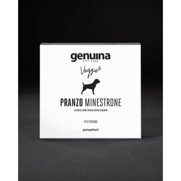 Genuina Natural Pet Food Pranzo Minestrone Vegetariano per Cani 85 g