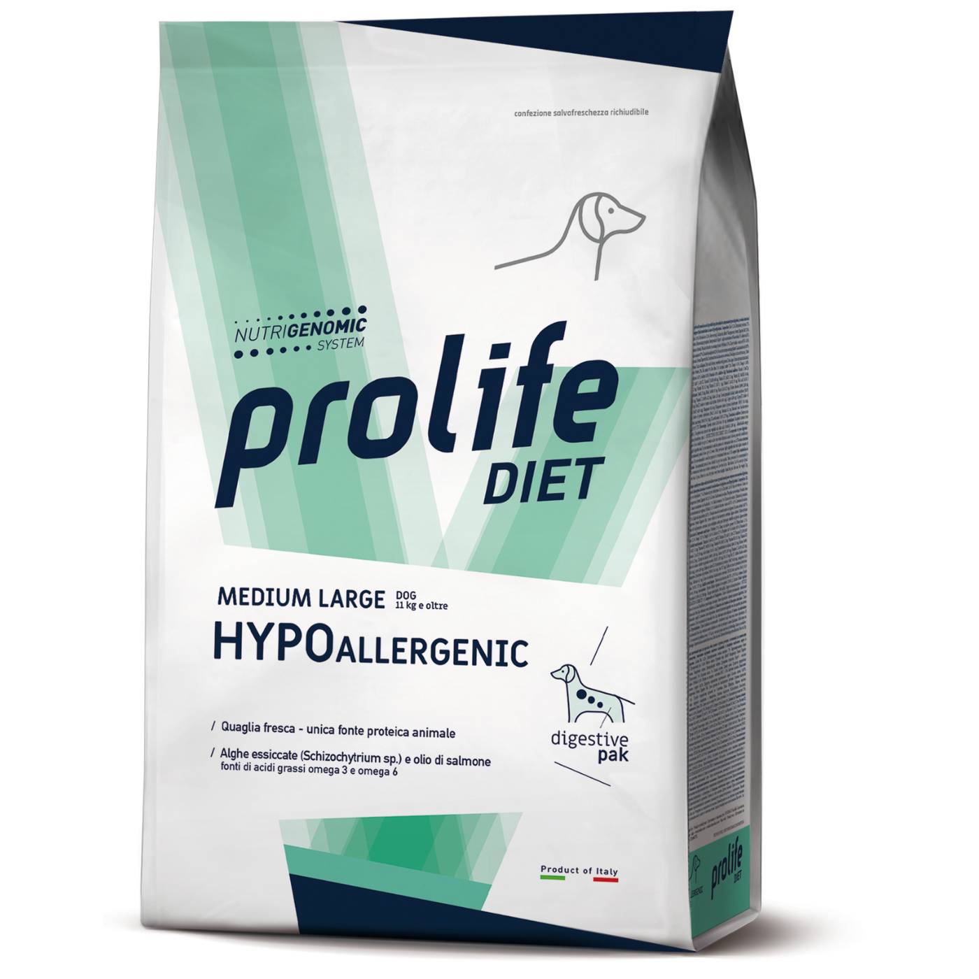 Prolife® HYPOALLERGENICO QUAGLIA per Cani M/L