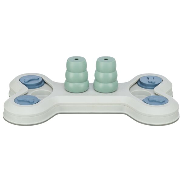 trixie gioco interattivo per cani activity flip bone livello 1 32 x 18 cm