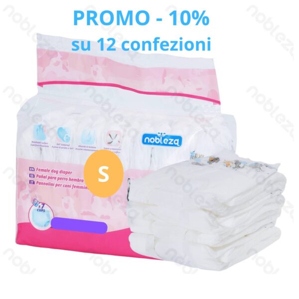 Pannolini per Cani Igienici Usa e Getta Promo 12 Confezioni