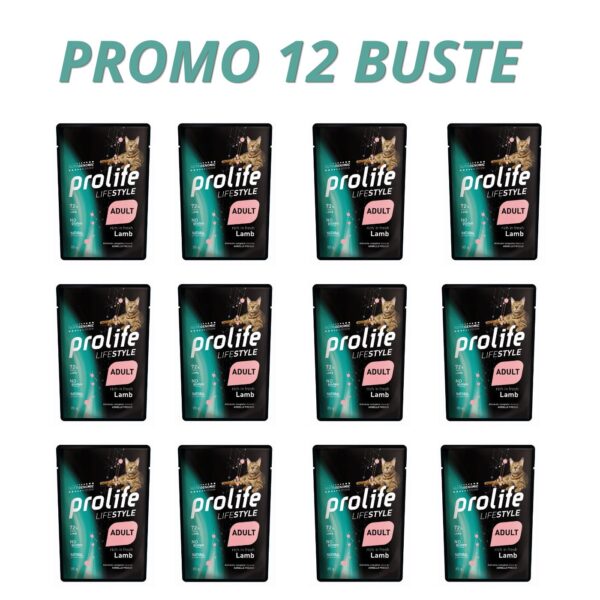 Prolife Cat Lifestyle Adult Agnello Umido per Gatti PROMO