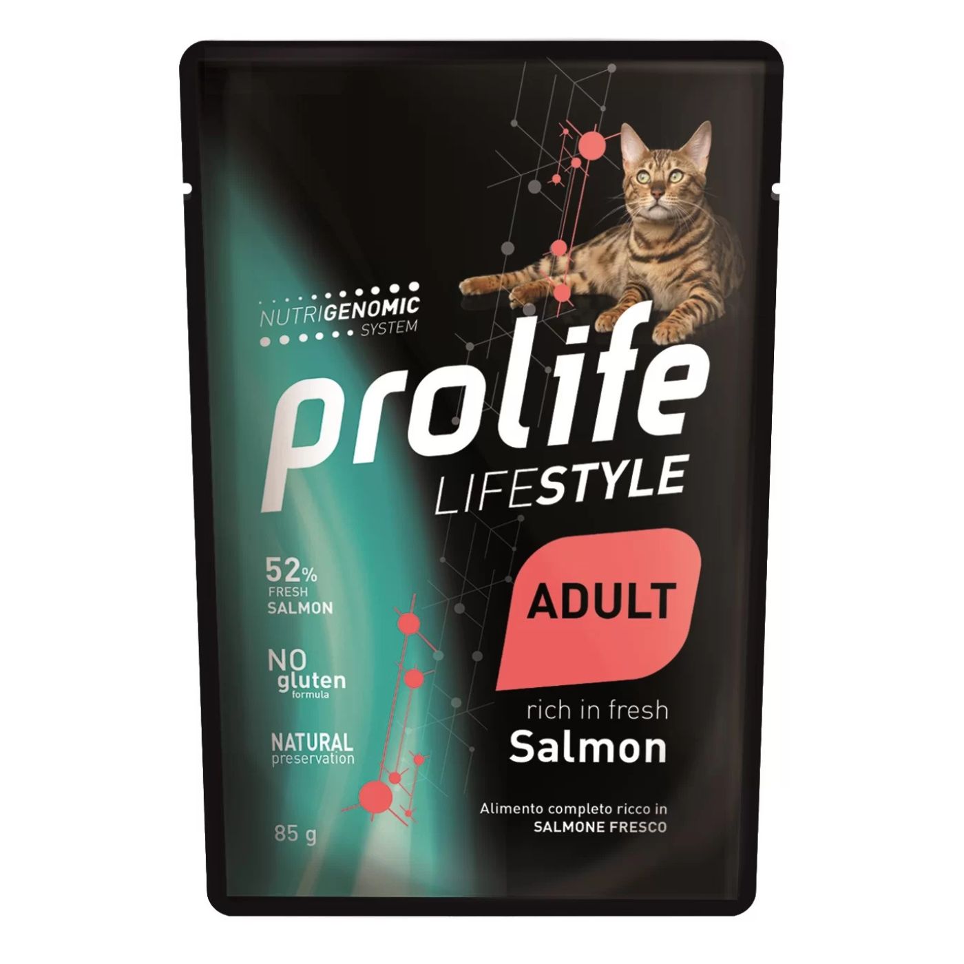 Prolife Cat Lifestyle Adult Salmone Umido per Gatti