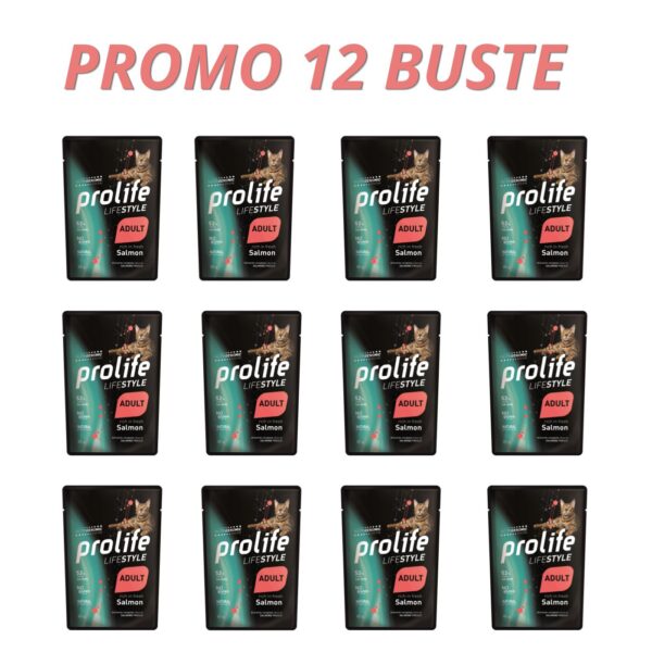 Prolife Cat Lifestyle Adult Salmone Umido per Gatti PROMO