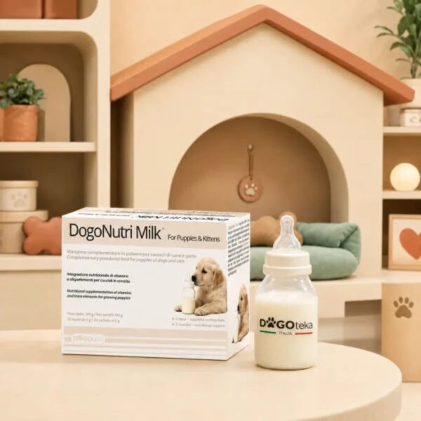 Dogoteka DogoNutri Milk per Cuccioli di Cane e Gatto 20 Buste da 5 g